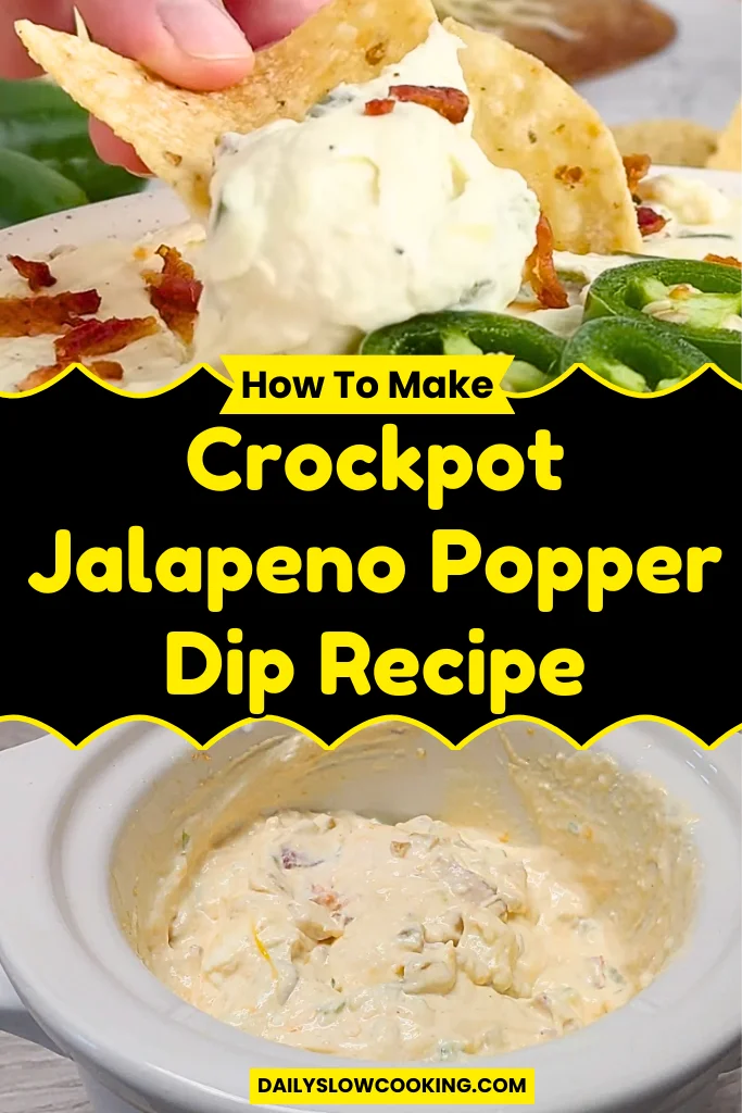 How To Make Crockpot Jalapeno Popper Dip