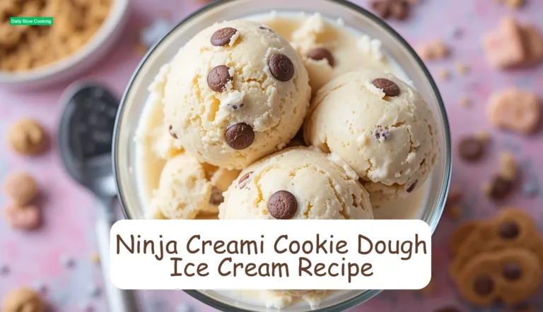 Ninja Creami Cookie Dough Ice Cream Recipe