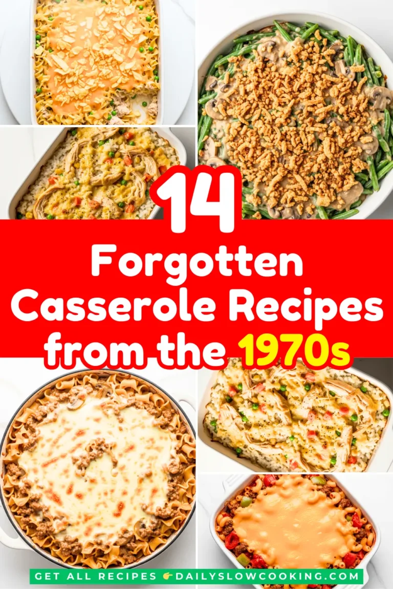 Forgotten Casserole Recipes from the 1970s