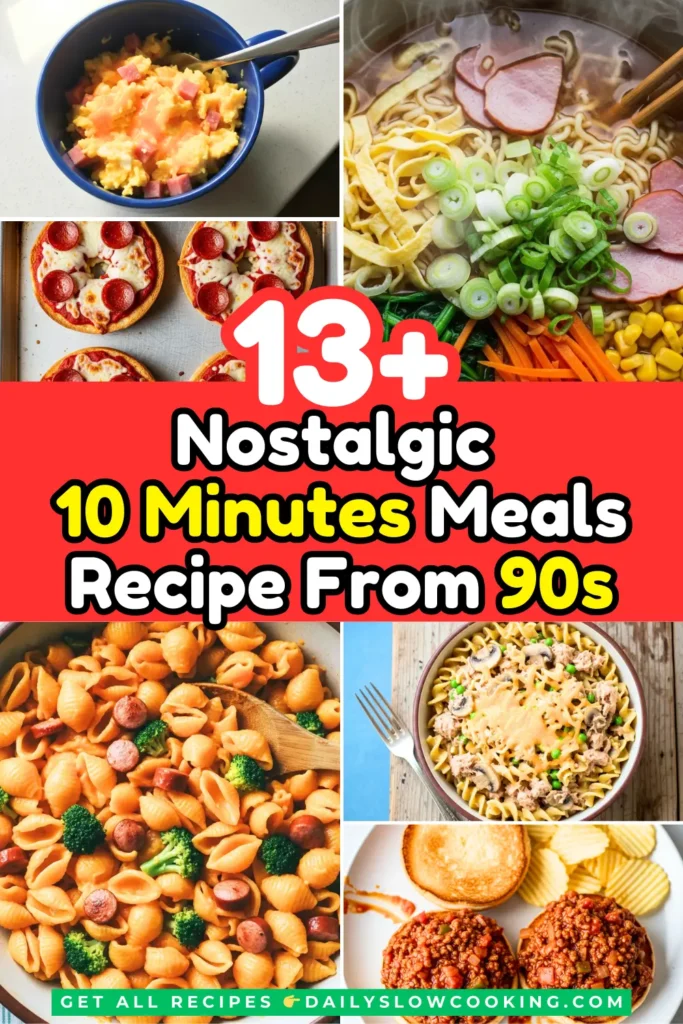 10 Minutes Meals Recipe From 90s