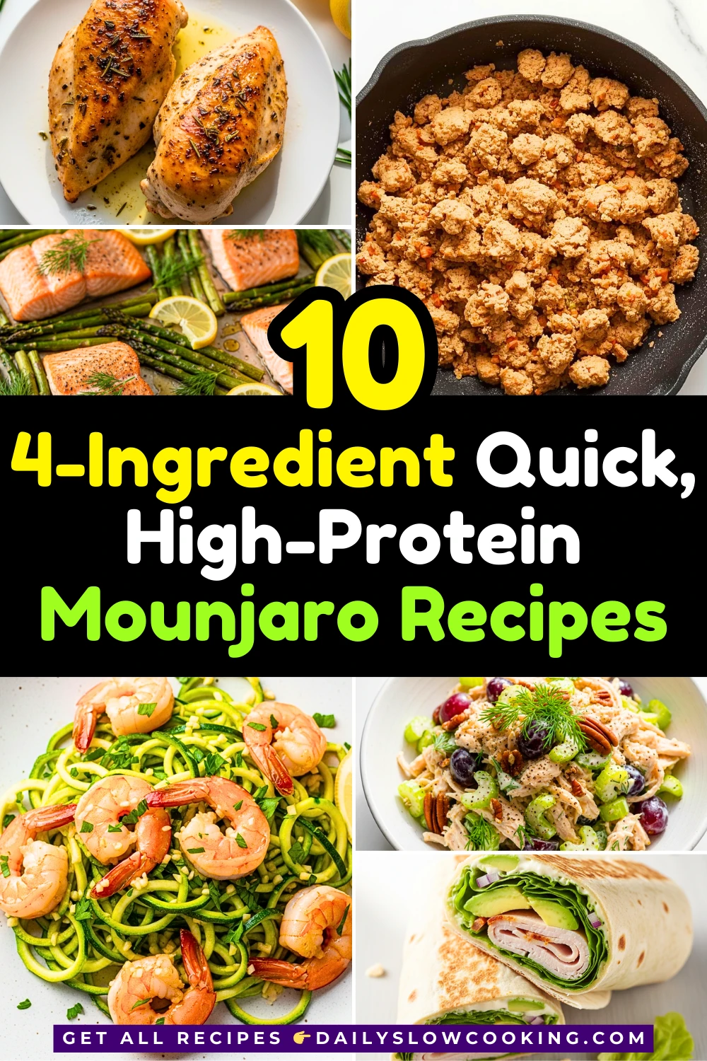 4-Ingredient Mounjaro Recipes: Quick, High-Protein & Simple