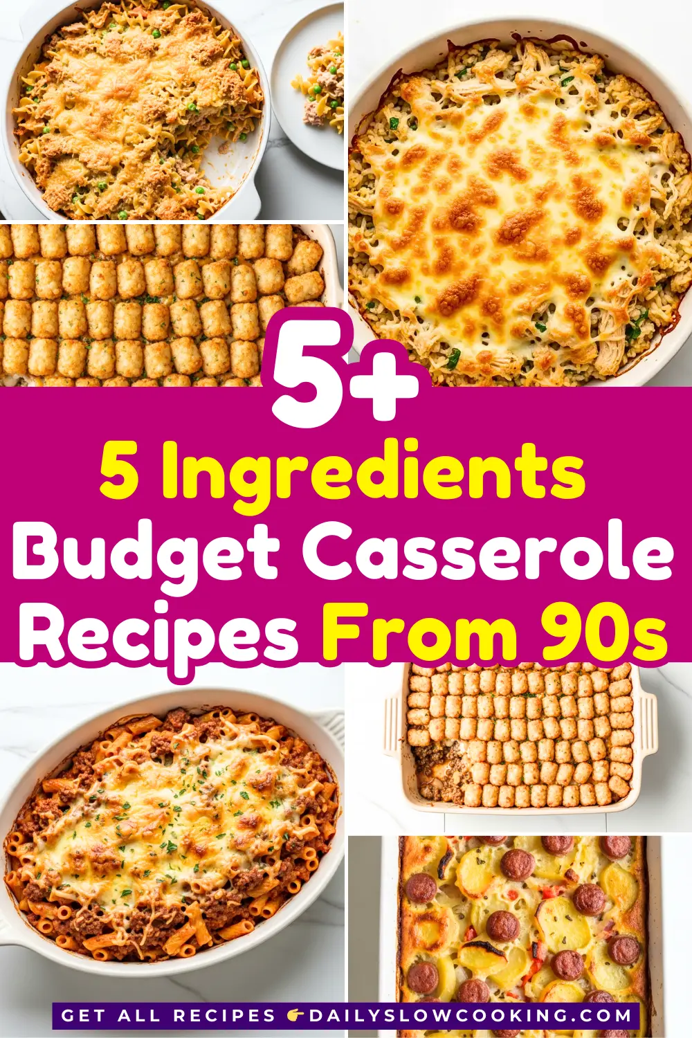 5 Ingredients Budget Casserole Recipes From 90s