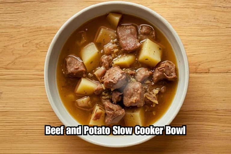 Beef and Potato Slow Cooker Bowl