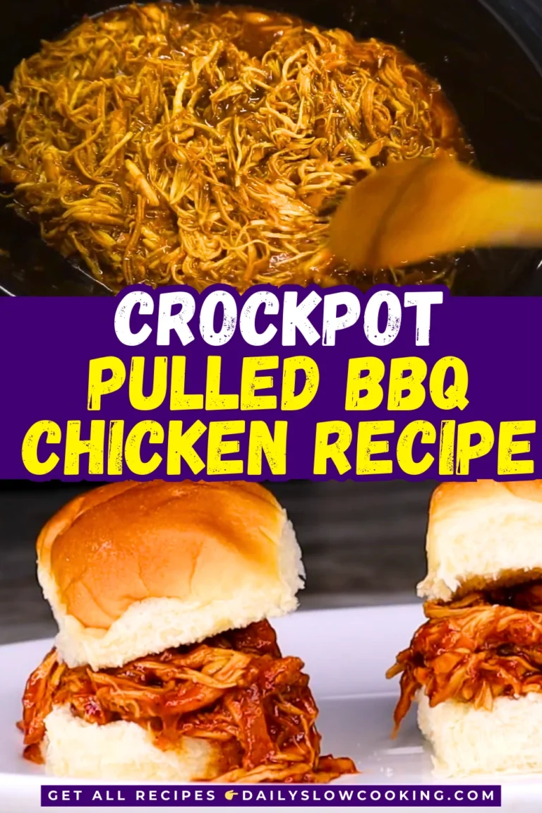Crockpot Pulled BBQ Chicken Recipe