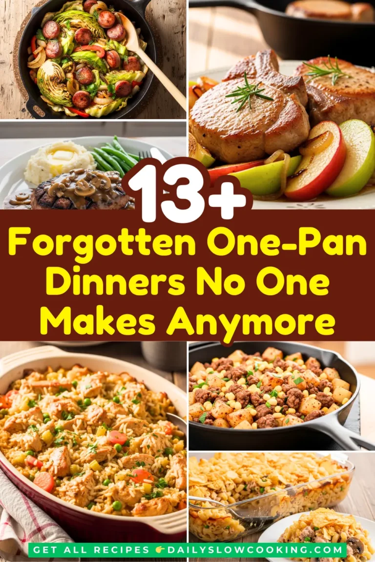 Forgotten One-Pan Dinners No One Makes Anymore