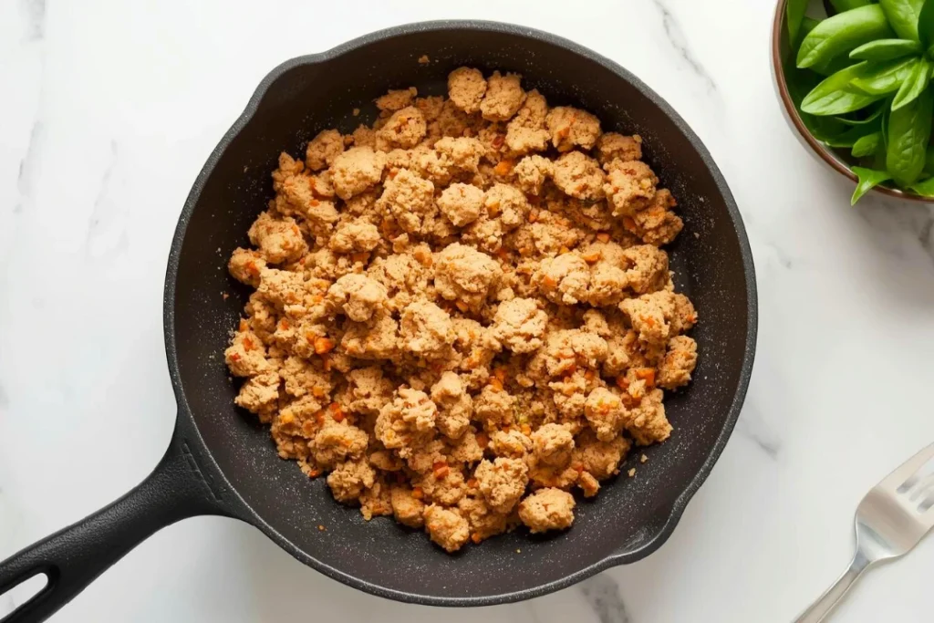 Simple Ground Turkey Skillet