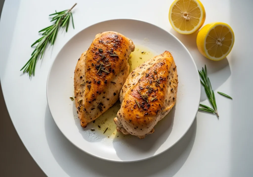 Simple Lemon Herb Baked Chicken