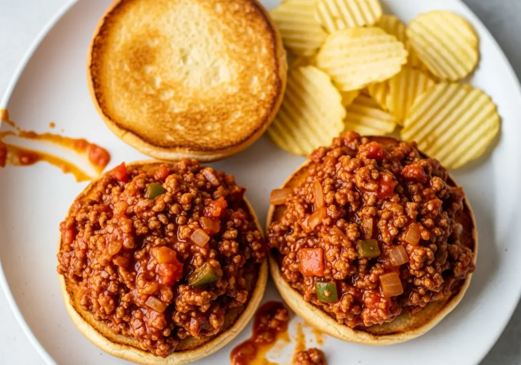 Sloppy Joes on Buns