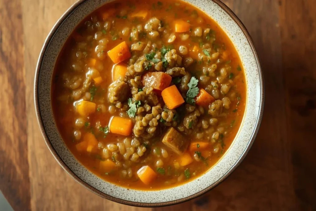 Slow Cooker Lentil Soup