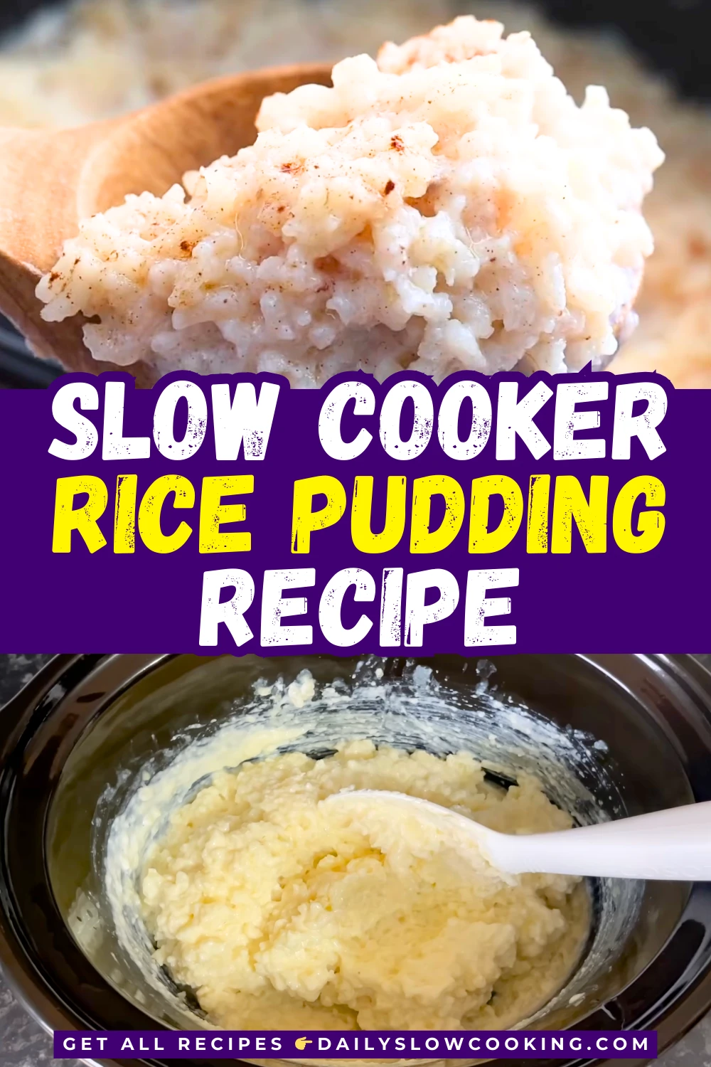 Slow Cooker Rice Pudding Recipe (Easy & Creamy)