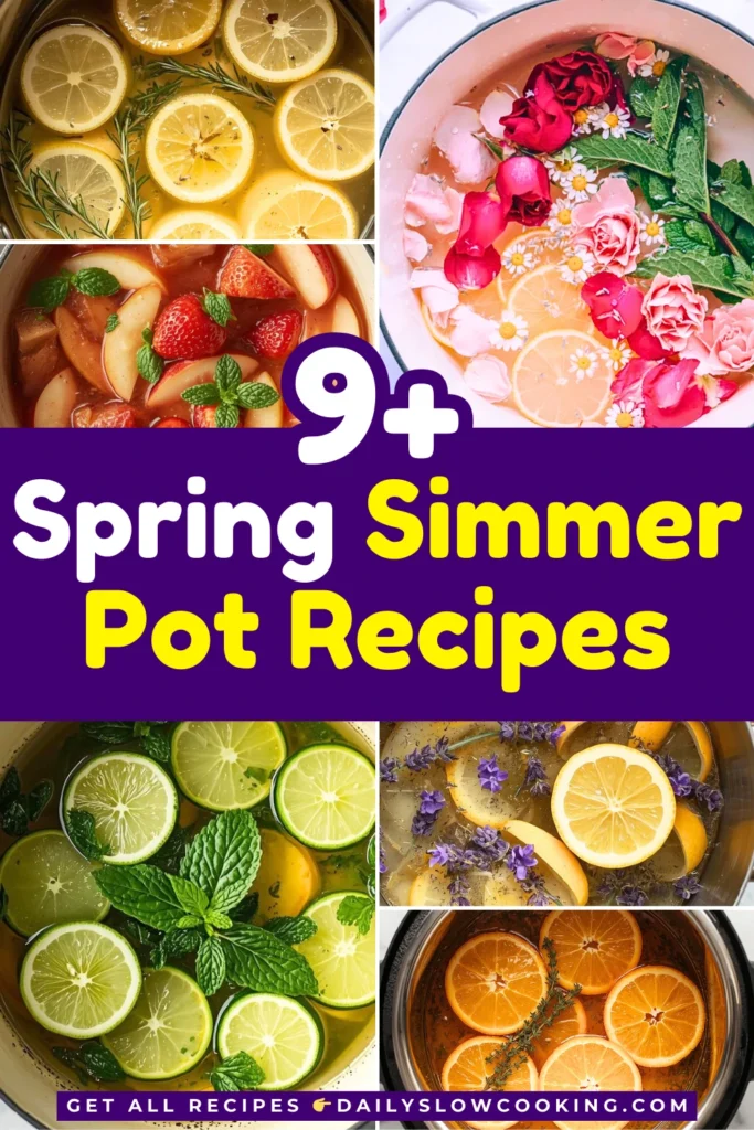 Spring Simmer Pot Recipes