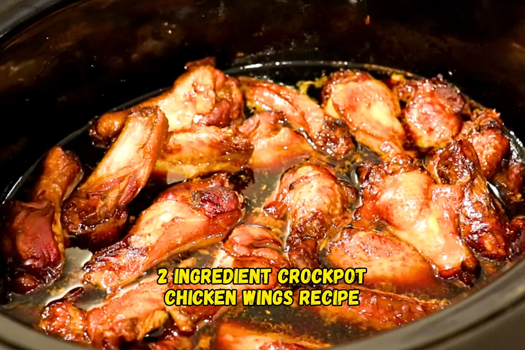 2 Ingredient Crockpot Chicken Wings Recipe (Perfect Budget Friendly)