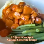 2.5 Quart Crockpot Sausage Casserole Recipe