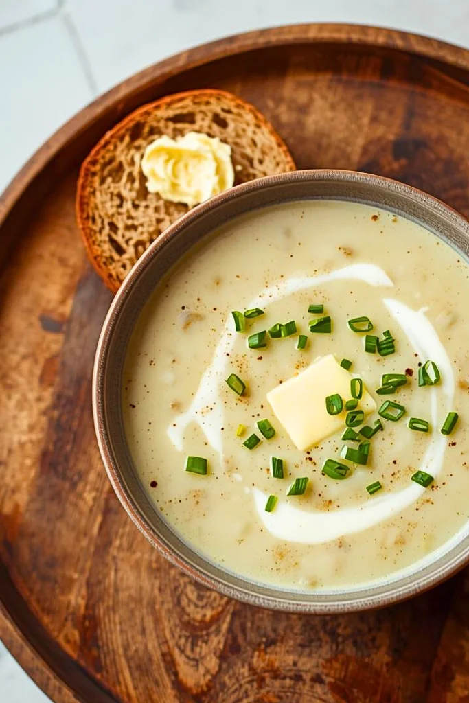 Creamy Irish Potato and Leek Soup