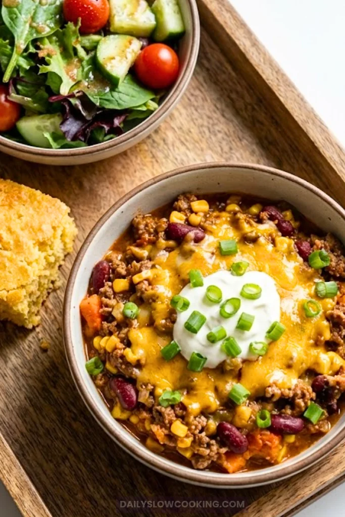 Crock Pot Cowboy Casserole