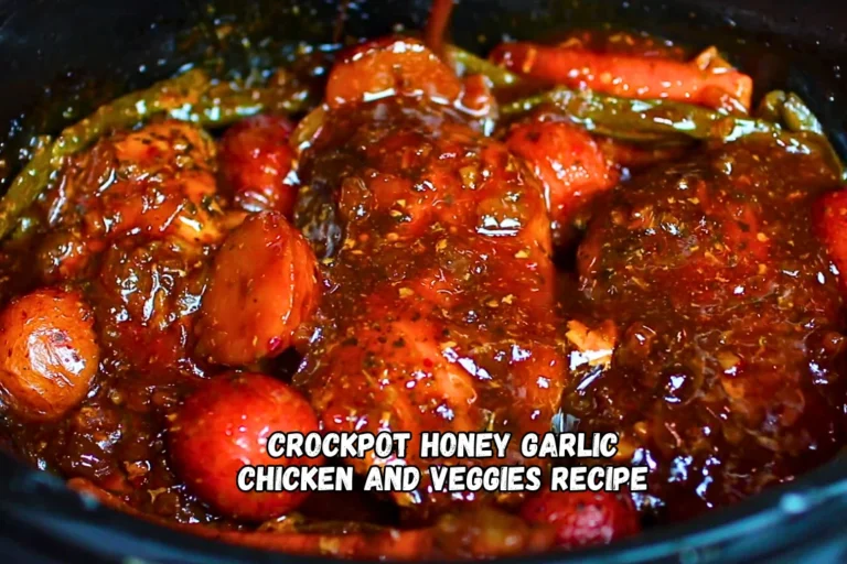 CrockPot Honey Garlic Chicken and Veggies Recipe