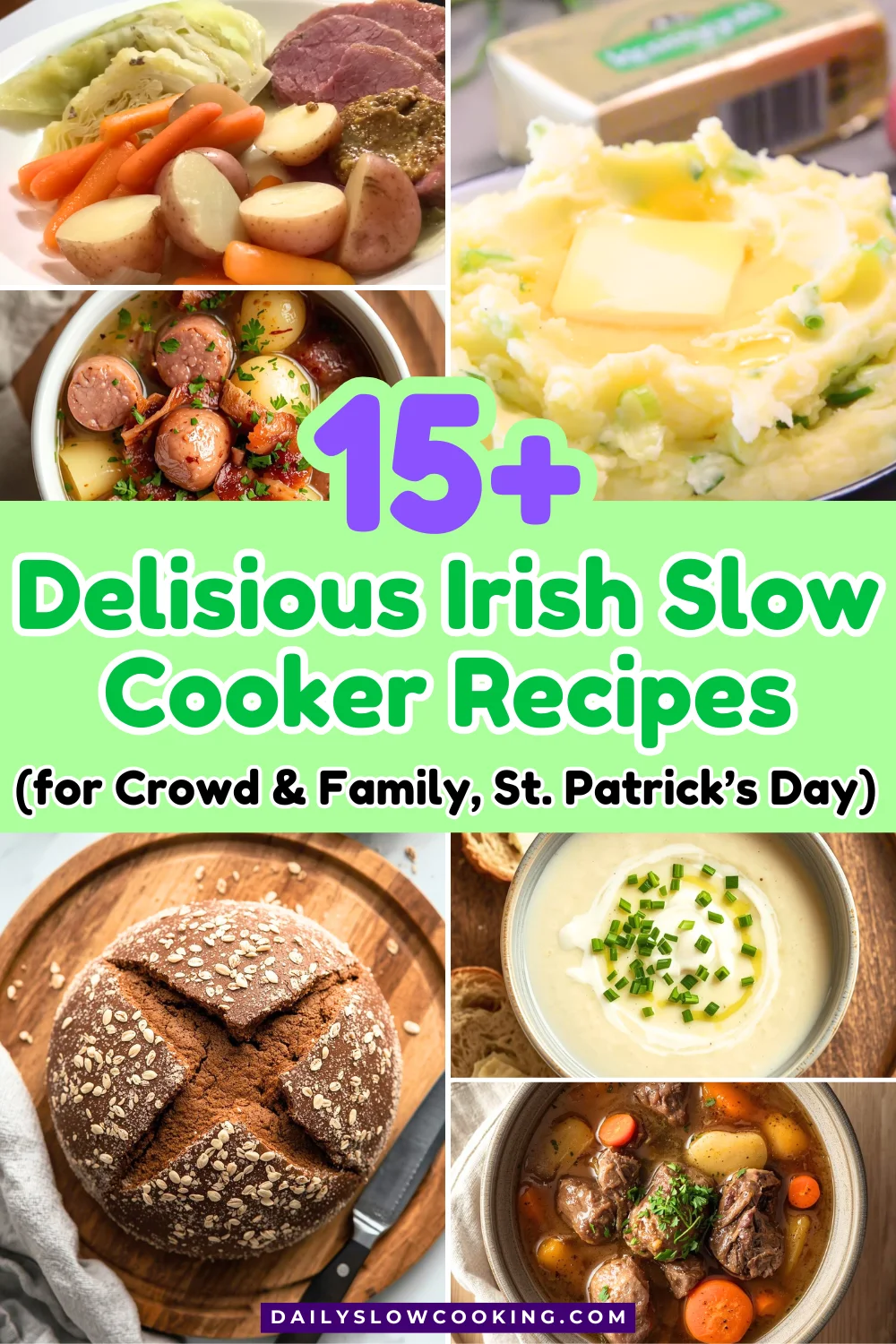 Delicious Irish Slow Cooker Recipes (both for Crowd & Family)
