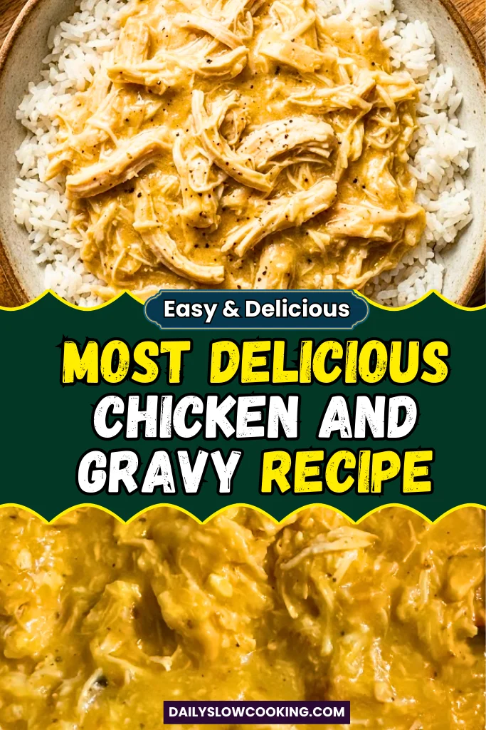 How To Make Chicken and Gravy Recipe