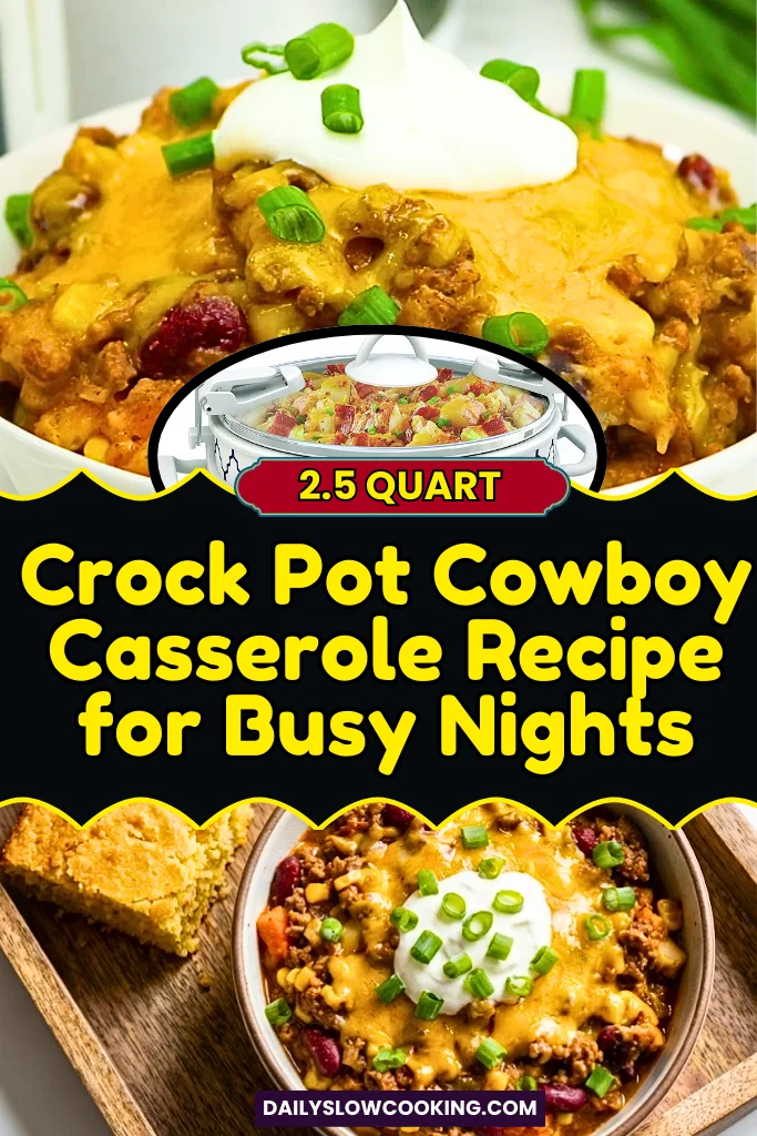 How To Make Crock Pot Cowboy Casserole