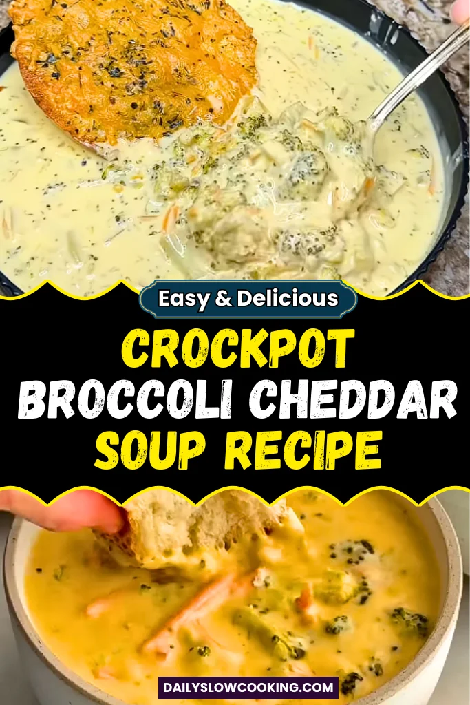 How To Make Crockpot Broccoli Cheddar Soup Recipe