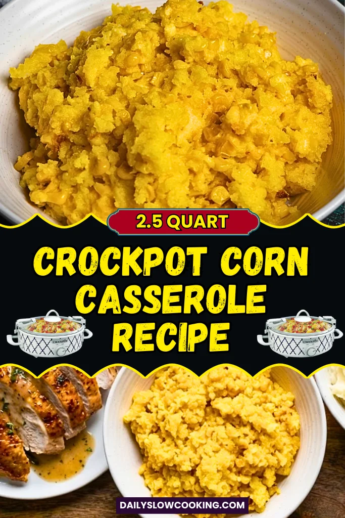 How To Make Crockpot Corn Casserole