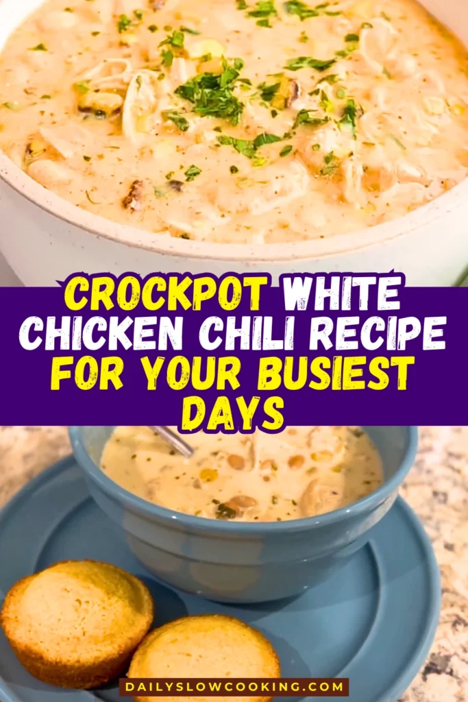 How To Make Crockpot White Chicken Chili