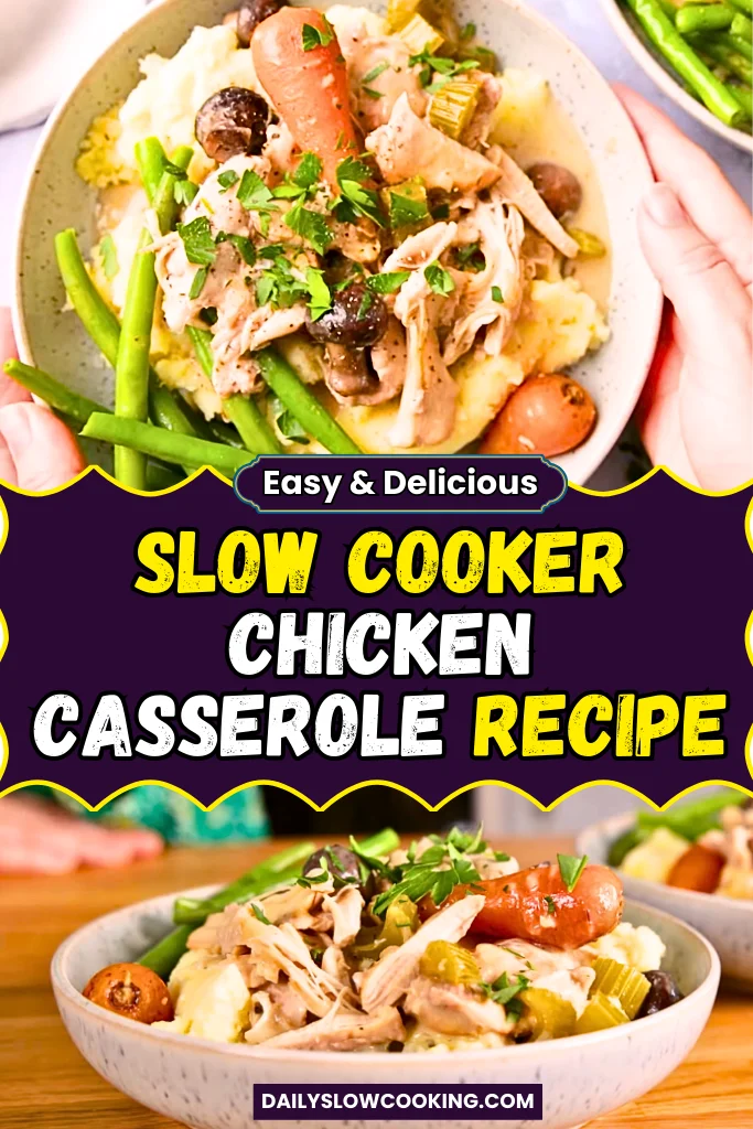 How To Make Slow Cooker Chicken Casserole