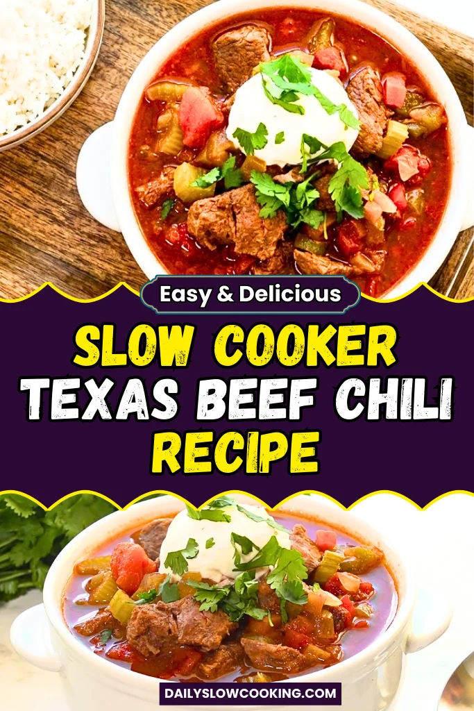 How To Make Slow Cooker Texas Beef Chili