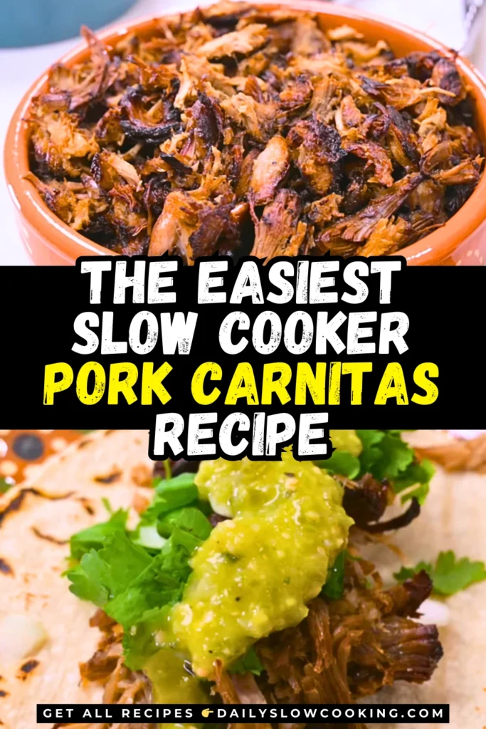 Slow Cooker Pork Carnitas