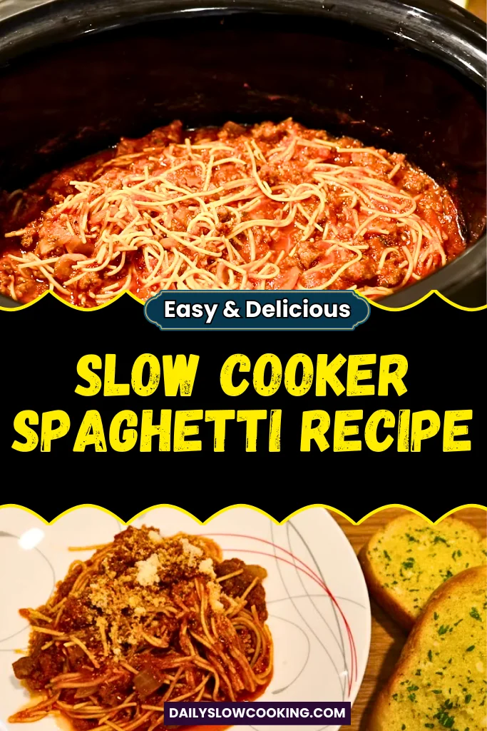 Slow Cooker Spaghetti Recipe 1