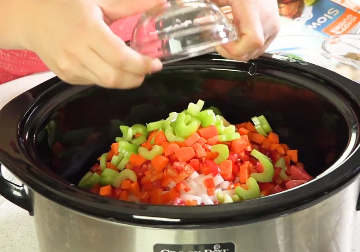 Step 2 Layer the Vegetables