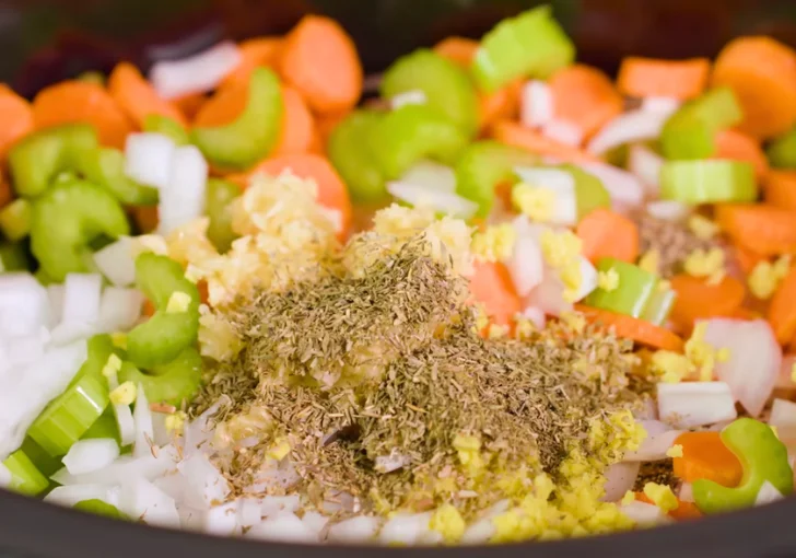 Step 3 Add Aromatics and Herbs