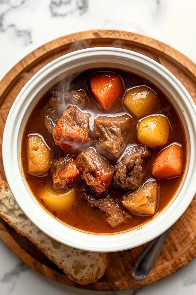 Traditional Irish Slow Cooker Beef Stew