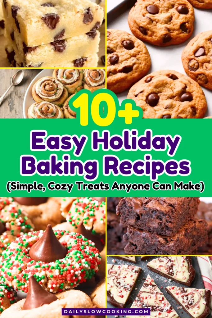 Easy Holiday Baking Recipes