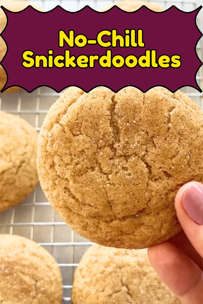 No Chill Snickerdoodles