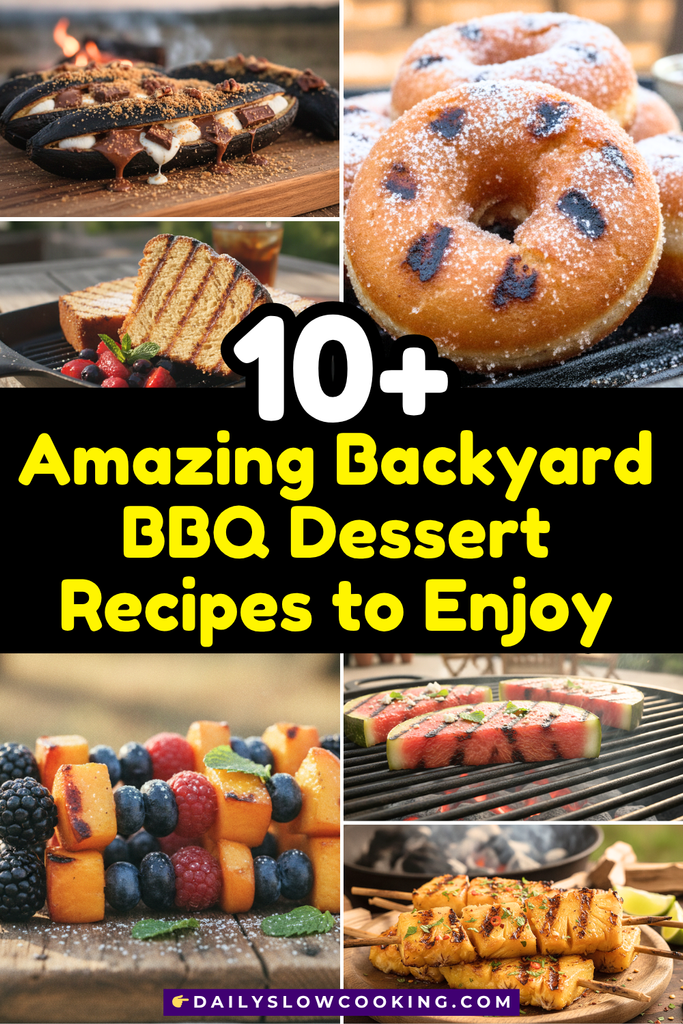 Amazing Backyard BBQ Dessert Recipes to Enjoy