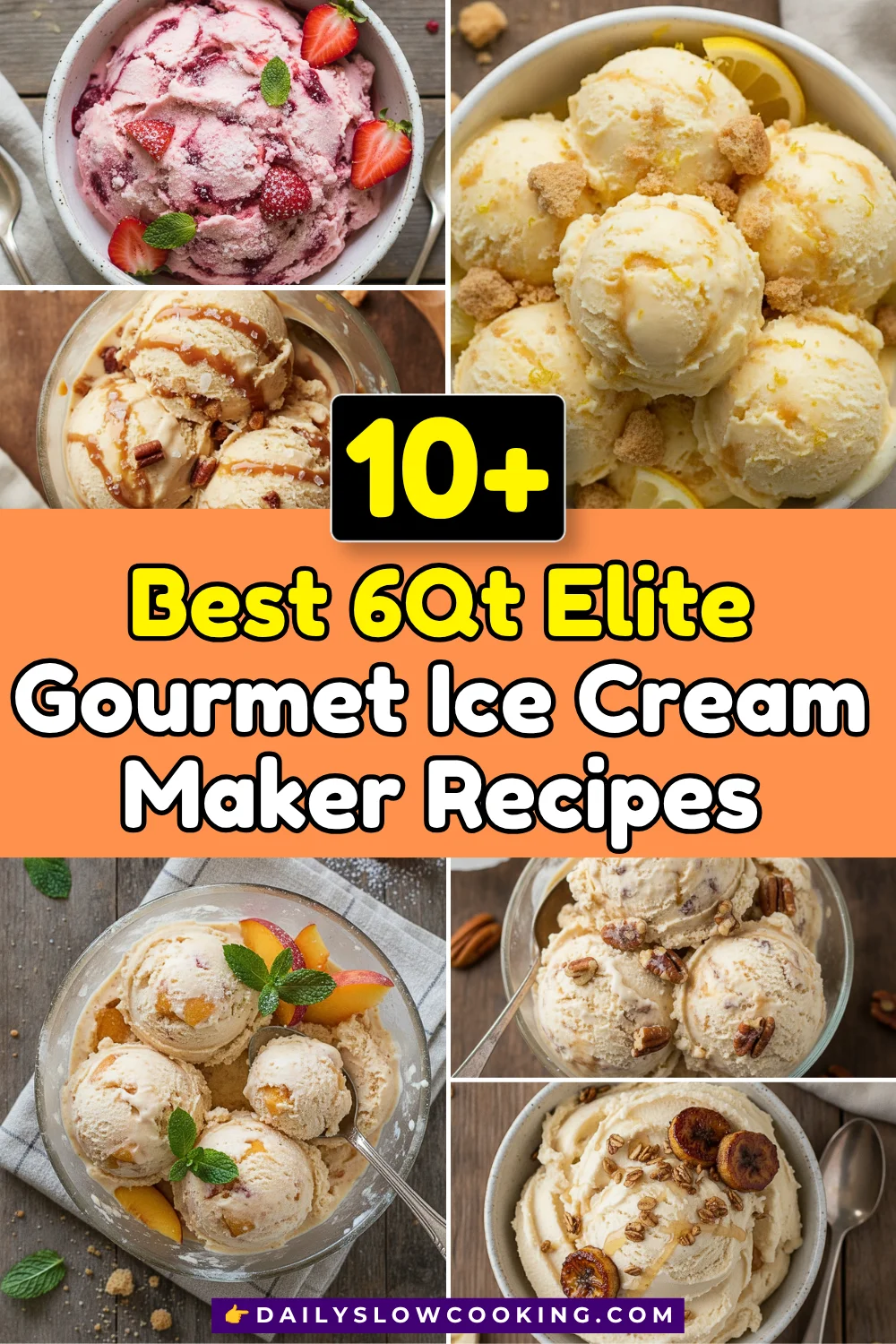6QT Elite Gourmet Ice Cream Maker Recipes That Beat Store-Bought Tubs
