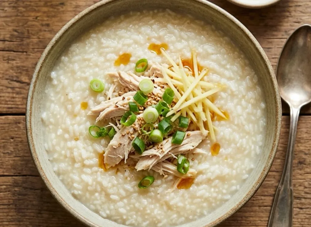 Chicken and Rice Congee