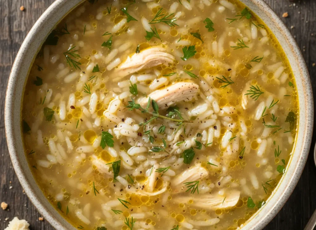 Chicken and Rice Soup