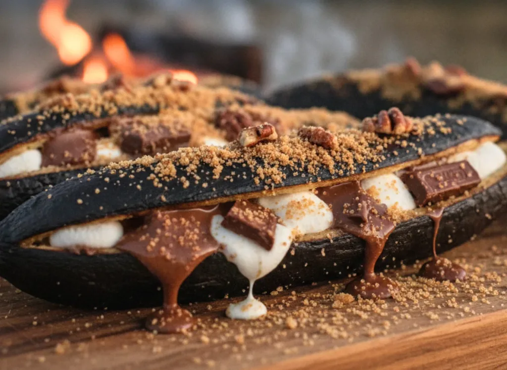 Chocolate Banana Boats