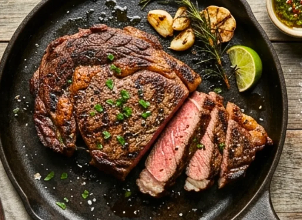 Classic Grilled Ribeye Steak