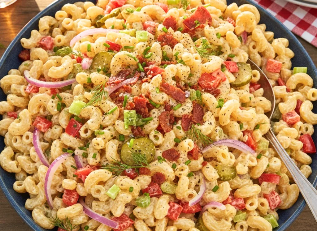 Classic Macaroni Salad with a Twist