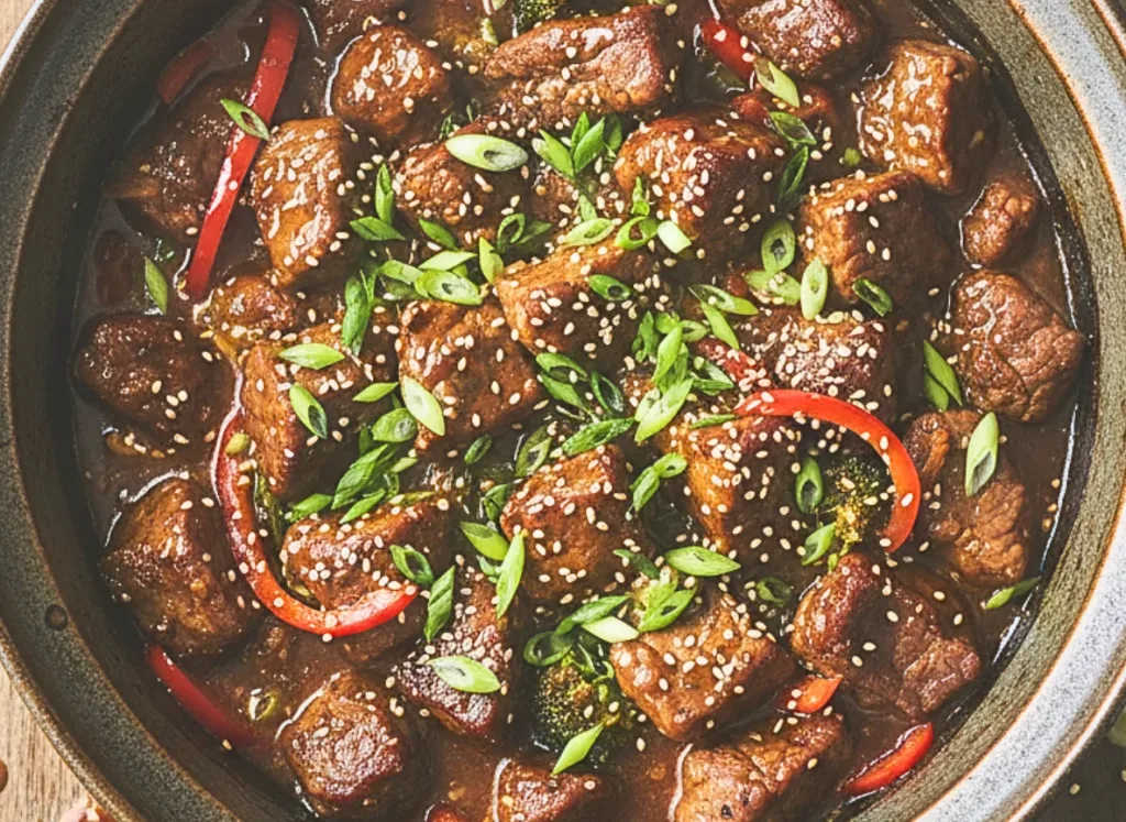 Crockpot Beef Teriyaki