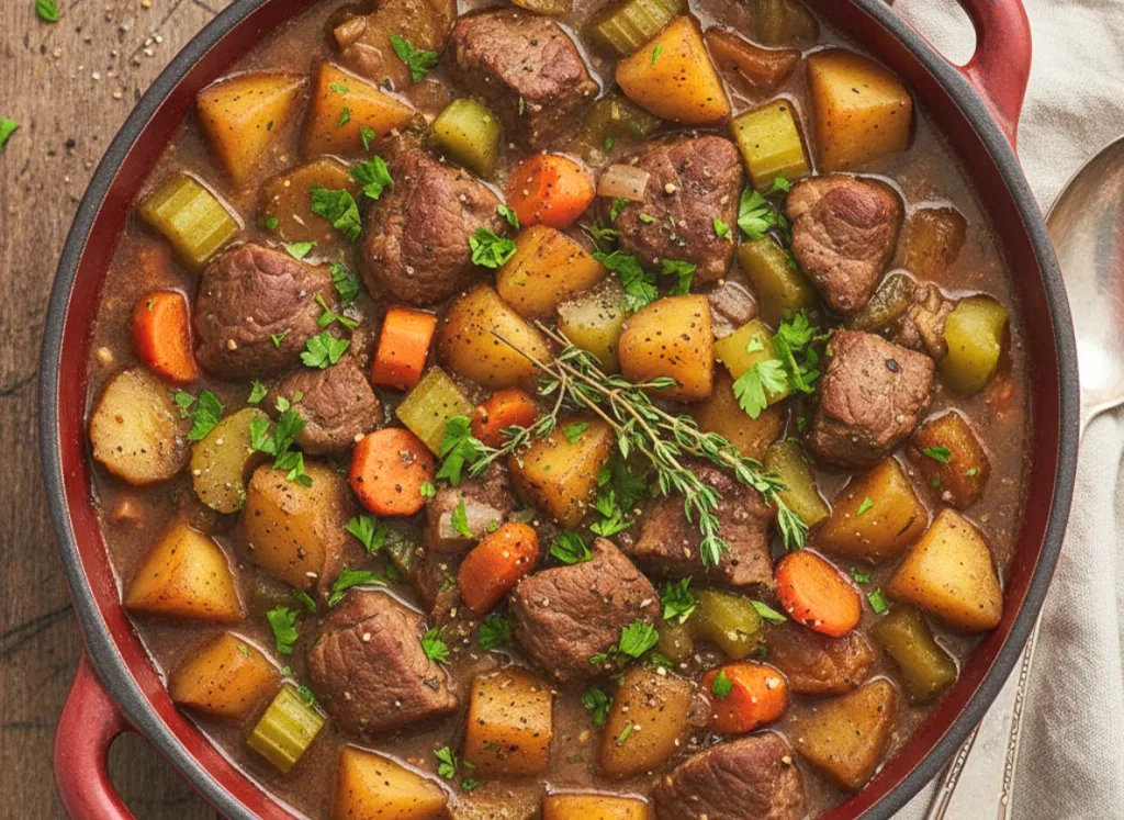 Crockpot Beef and Potato Stew