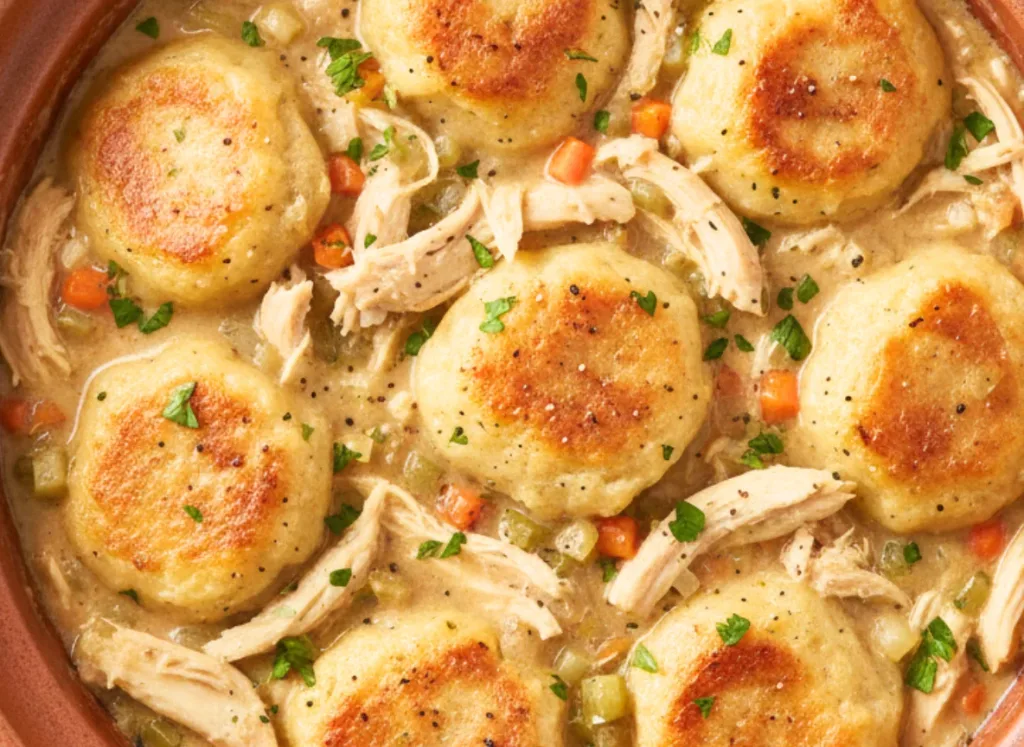 Crockpot Chicken and Dumplings