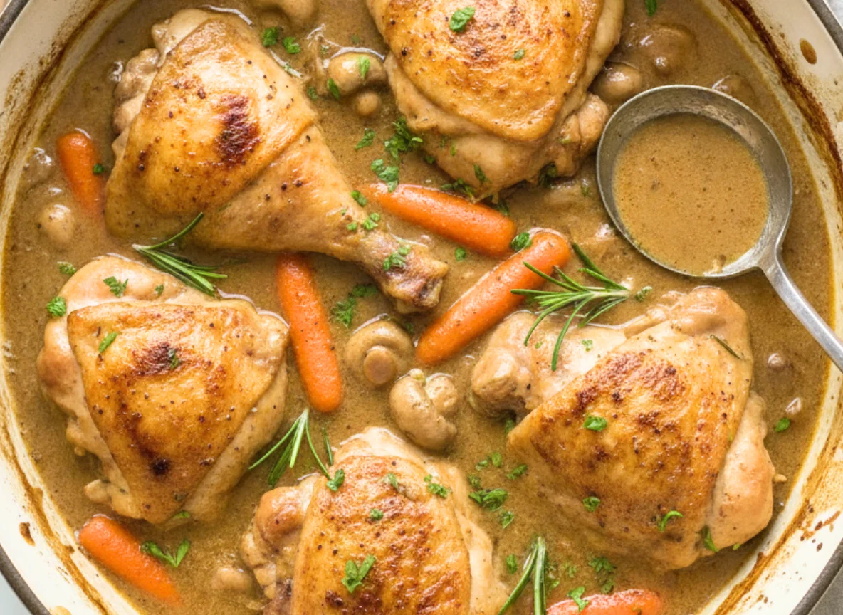 Crockpot Chicken and Gravy