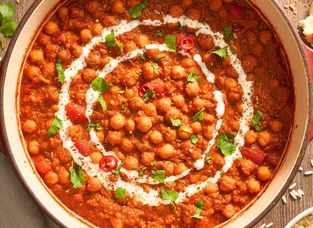 Crockpot Chickpea Tikka Masala