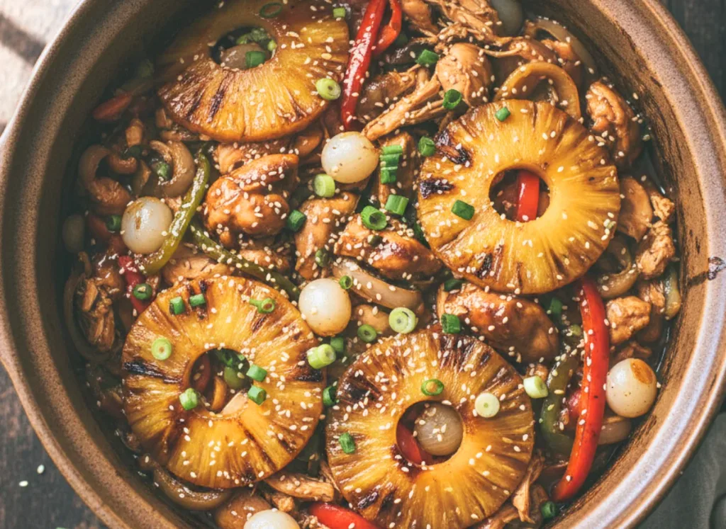 Crockpot Hawaiian Chicken