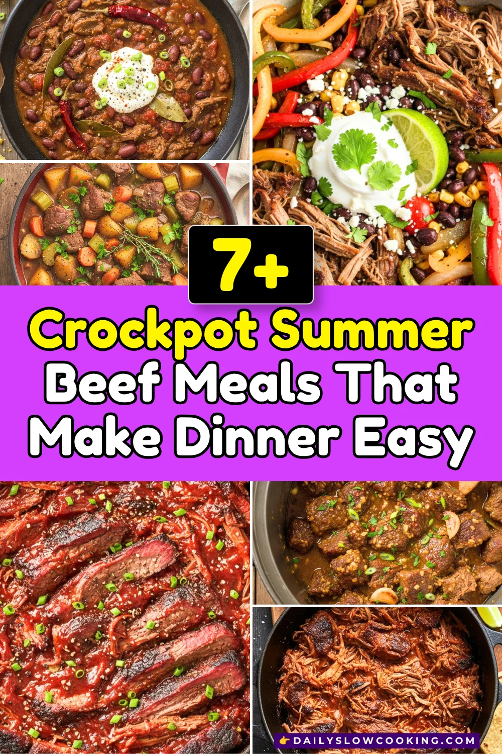 East To Make Crockpot Summer Beef Meals