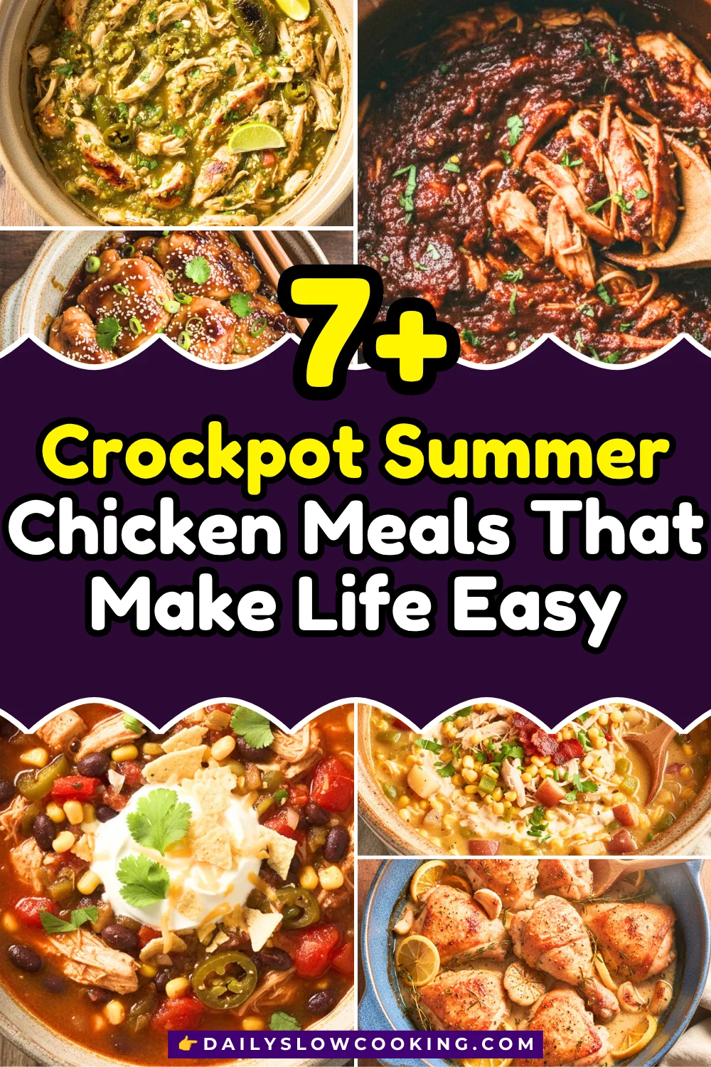 Easy Crockpot Chicken Meals Perfect for Hot Summer Days